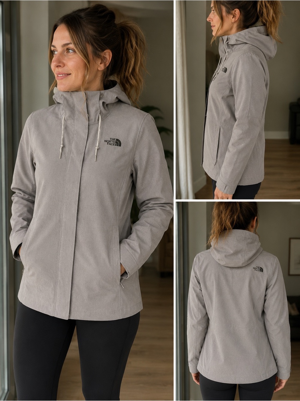 The North Face Apex Flex Gray Jacket